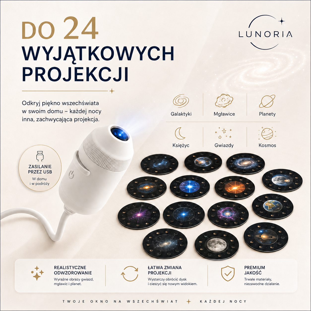 Lunoria - do 24 wyjątkowych projekcji